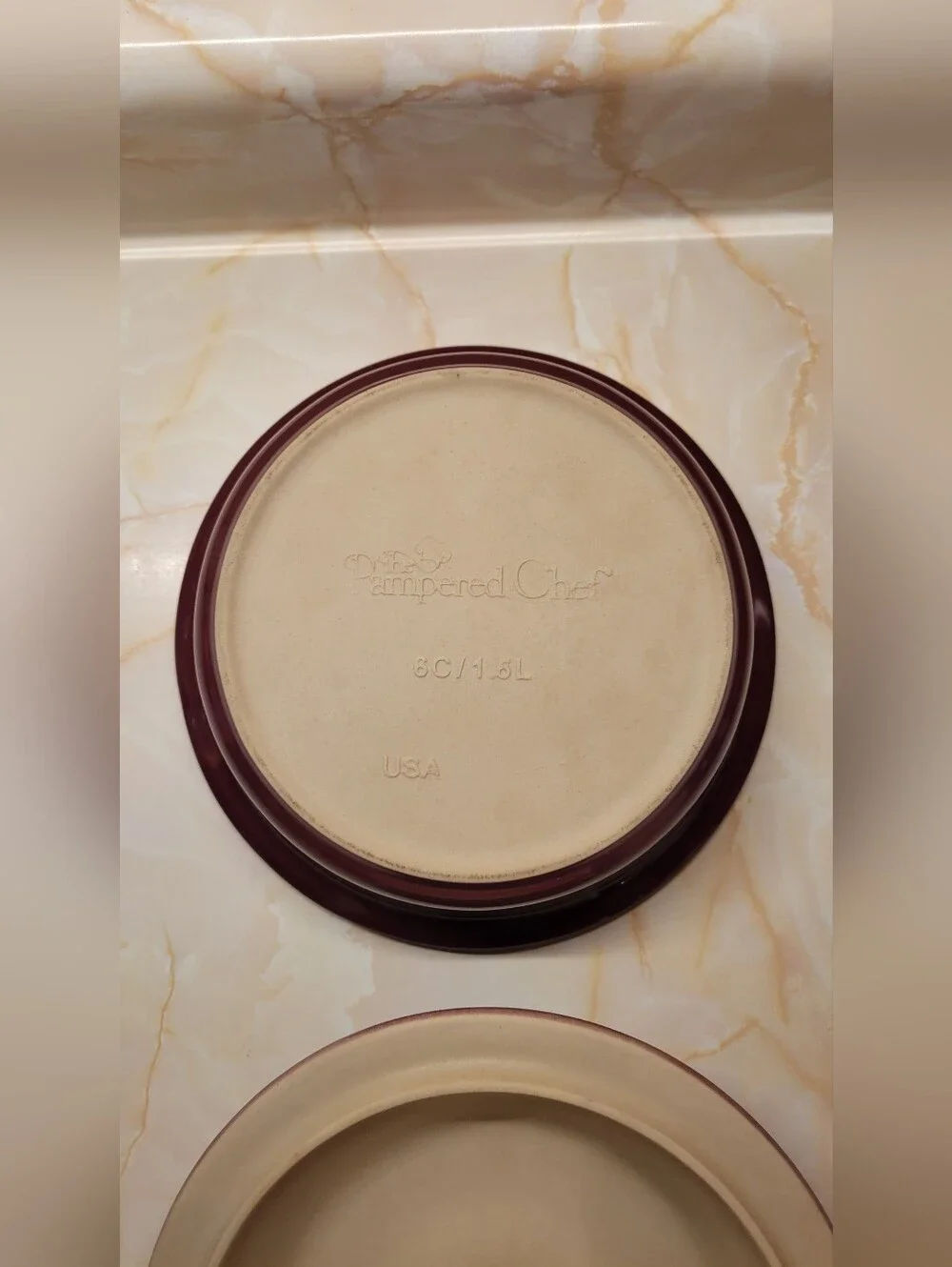 Pampered Chef ceramic finish